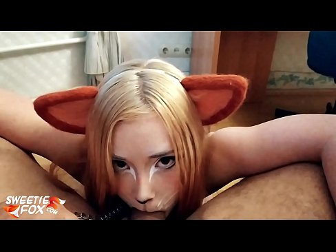 ❤️ 狐狸精吞下鸡巴并在嘴里射精 ☑ Sex video❤